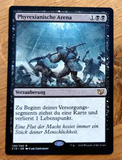 MTG Magic: Phyrexianische Arena/ Phyrexian Arena, DEUTSCH, Nearmint - Image 1