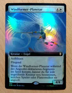 Mtg Magic # FOIL # Windformer-Planetar,Windshaper Planetar, DEUTSCH, Engel - Image 1