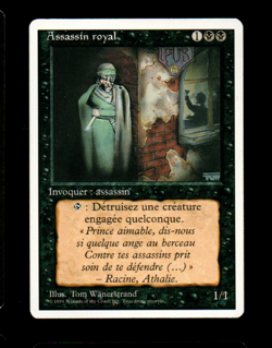 MRM FR/VF Assassin royal - Royal Assassin NM MTG Magic FWB 1994 - Image 1