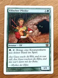 MTG Magic: Elfischer Pfeifer, Elvish Piper, DEUTSCH, Top Elf, Kreaturen - Image 1