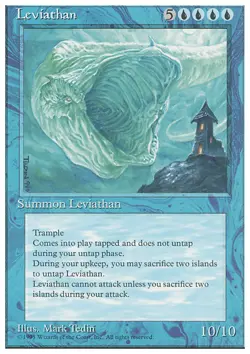 MTG LEVIATHAN EN EXC - LEVIATANO - 4TH - MAGIC - Image 1
