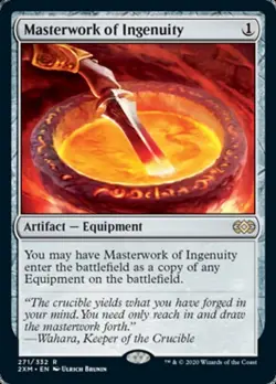 MTG MASTERWORK OF INGENUITY FOIL FRENCH EXC - CAPOLAVORO DI INGEGNO - 2XM - Image 1