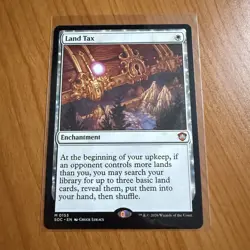Land Tax - N/M - Secrets Of Strixhaven Magic The Gathering MTG - Image 1