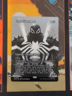 Opposition Agent (Borderless) (MAR-019) - Marvel Eternal-Legal Near Mint - Image 1