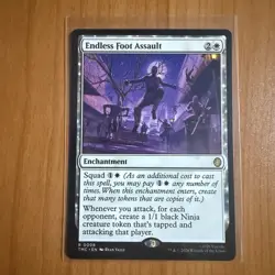 Endless Foot Assault - TMNT Teenage Mutant Ninja Turtles MTG Magic The Gathering - Image 1