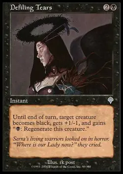 MTG - Defiling Tears - Foil Invasion - Image 1