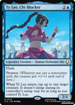 Ty Lee, Chi Blocker [TLA - 76] - NM [Foil] TCG MTG - Image 1