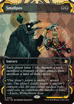 Smallpox [Secrets of Strixhaven: Mystical Archive] Foil Near Mint - Image 1