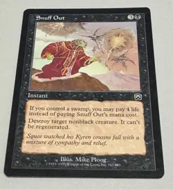 Snuff Out - MTG - Mercadian Masques - ENGL. - ©1999 NM/M - Image 4