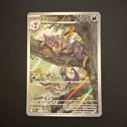 Pokemon Liepard 137/086 Illustration Rare Holo Sv: White Flare Card - Image 1