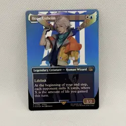MTG - Hope Estheim (Borderless) Final Fantasy Foil NM Pack Fresh - Image 1
