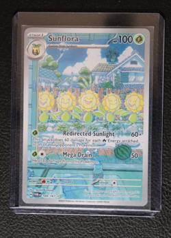 Sunflora 169/167 Illustration Rare Twilight Masquerade Pokemon NM - Image 1
