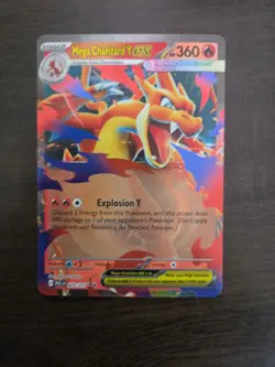 Mega Charizard Y ex 022/217 Ascended Heroes English Pokemon TCG NM - Image 1