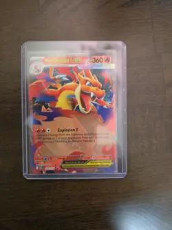 Mega Charizard Y ex 022/217 Ascended Heroes English Pokemon TCG NM - Image 3