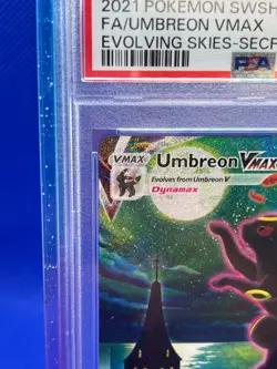 Pokemon Evolving Skies Umbreon VMAX 215/203 Secret Rare Alternate Alt Art PSA 10 - Image 3