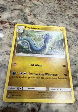 Dragonair 150/236 Sm-Unified Minds Regular Nintendo Pokemon Card - Image 1