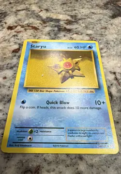 Staryu 30/108 Evolutions Regular Nintendo Pokemon Card - Image 1