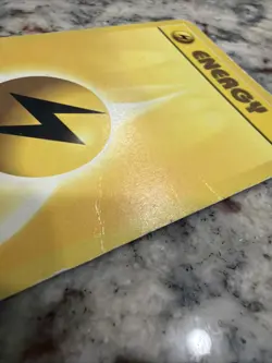 Lightning Energy 100/102 Base Set Regular Nintendo Pokemon Card - Image 3