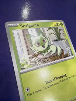 Sprigatito 016/159 Sv09: Journey Together Regular Nintendo Pokemon Card - Image 2