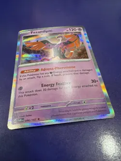 Fezandipiti 096/167 Sv06: Twilight Masquerade Holo Nintendo Pokemon Card - Image 2