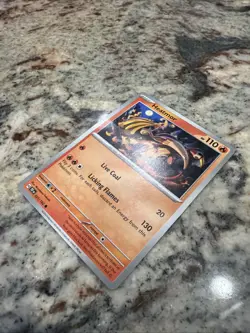 Heatmor 031/162 SV05: Temporal Forces Regular Nintendo Pokemon Card - Image 2