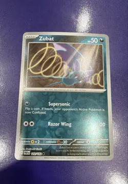 Zubat 110/182 SV04: Paradox Rift Reverse Holo Nintendo Pokemon Card - Image 1