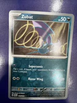 Zubat 110/182 SV04: Paradox Rift Reverse Holo Nintendo Pokemon Card - Image 2