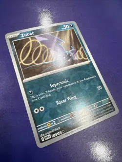 Zubat 110/182 SV04: Paradox Rift Reverse Holo Nintendo Pokemon Card - Image 3