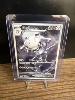 Pokemon TCG Steelix 150/132 Illustration Full Art Mega Evolution - Image 1