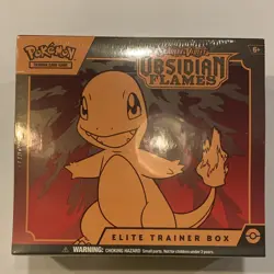 Pokemon Scarlet & Violet Obsidian Flames Elite Trainer Box Booster Promo - Image 1