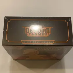 Pokemon Scarlet & Violet Obsidian Flames Elite Trainer Box Booster Promo - Image 4