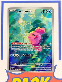 Alomomola Illustration Rare IR Black Bolt 108/086 Pokemon TCG - Image 1