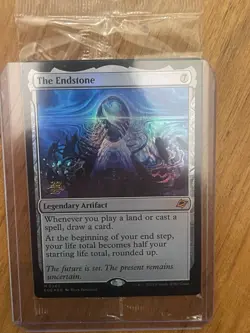 The Endstone Mtg EOE Legendary Artifact 0240 Mythic Regular Prerelease NM - Image 1