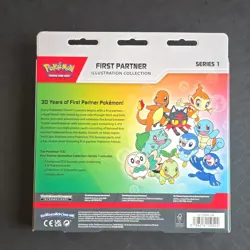 Pokemon First Partner Illustration Collection Series 1 Promo Booster Box Charma… - Image 2