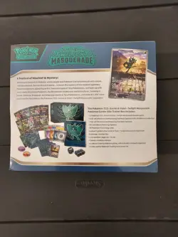 Pokemon TCG: Twilight Masquerade ETB Pokemon Center Exclusive (NEW/SEALED) - Image 3
