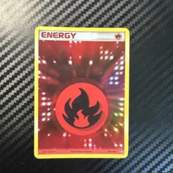 Pokemon TCG Fire Energy 104/108 Ex Power Keepers HP - Image 1