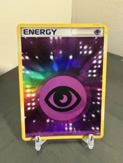 2007 Pokemon EX Power Keepers Psychic Energy Holo #107/108 - Image 1