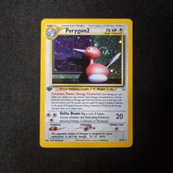 Porygon 2 Neo Revelation 1st Edition Holo 12/64 Pokemon TCG - Image 1