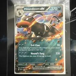 Houndoom ex 103 Scarlet & Violet Battle Deck Holo Promo Pokemon English NM - Image 1