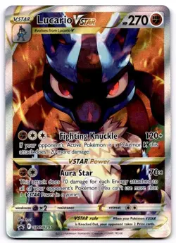Lucario VSTAR SWSH291 Holo Promo Sword & Shield Promo Pokemon Holo Near Mint - Image 1