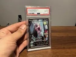 2022 Pokemon SWSH Pokemon GO Mewtwo V #072/078 PSA 10 - Image 1