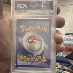 Pokemon TCG Mewtwo 10/102 Base Set Shadowless Holo Rare Unlimited PSA 4 - Image 2