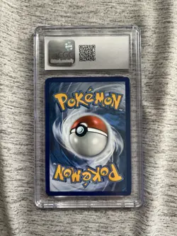 Pokemon TCG S&M Charizard GX SM60 Black Star Promo Full Art CGC 8/PSA 8 New Slab - Image 2