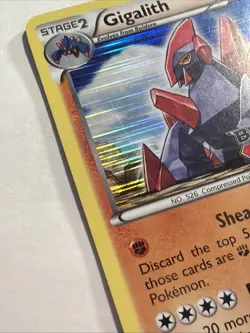 Gigalith 53/98 Pokemon Emerging Powers Pre Release Stamp LP - Image 4