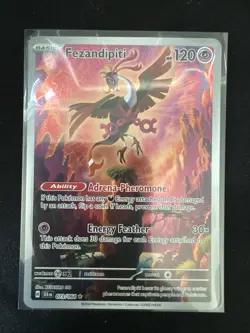 Fezandipiti 073/064 SV Shrouded Fable Holo Illustration Rare Pokemon TCG - Image 1