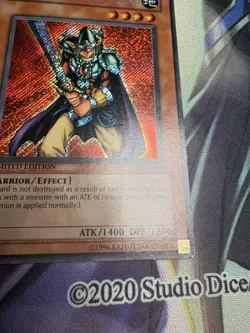 Yugioh! Obnoxious Celtic Guard Secret Rare - CT1-EN006 Limited Edition Englisch - Image 4