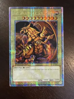 Yu-Gi-Oh! TCG The Winged Dragon of Ra LC01-EN003 Quarter Century Secret Rare QCR - Image 1