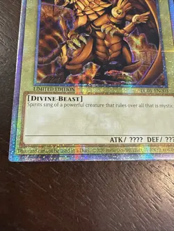 Yu-Gi-Oh! TCG The Winged Dragon of Ra LC01-EN003 Quarter Century Secret Rare QCR - Image 2