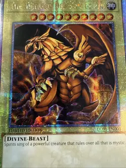Yu-Gi-Oh! TCG The Winged Dragon of Ra LC01-EN003 Quarter Century Secret Rare QCR - Image 5