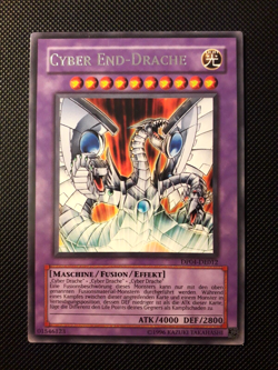 Yu-Gi-Oh! Cyber End-Drache, DP04-DE012, Rare, 2. Auflage, Deutsch, NM/Back EX - Image 1